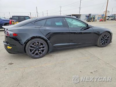Trzecie zdjęcie samochodu z tyłu: 2021 TESLA MODEL S VIN:5YJSA1E64MF436978 - miniatura