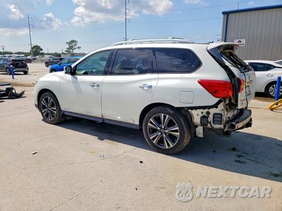 Drugie zdjęcie samochodu z przodu: 2017 NISSAN PATHFINDER PLATINUM VIN:5N1DR2MN1HC625120 - miniatura