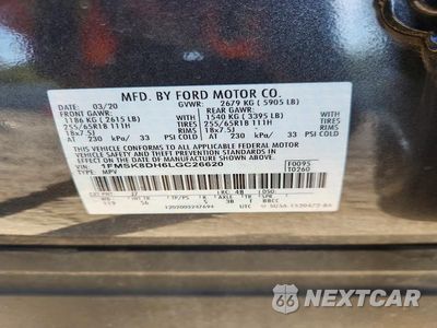 Zdjęcie 14 z 14 samochodu: 2020 FORD EXPLORER XLT VIN:1FMSK8DH6LGC26620 - miniatura