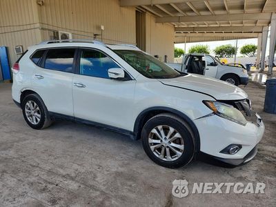 Czwarte zdjęcie samochodu z boku: 2016 NISSAN ROGUE SV VIN:5N1AT2MT5GC734682 - miniatura