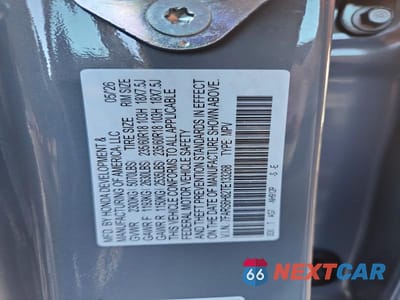Zdjęcie 13 z 13 samochodu: 2026 HONDA CR-V SPORT-L VIN:7FARS6H82TE133268 - miniatura