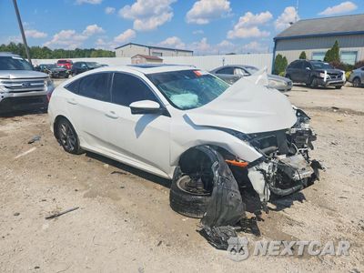 Czwarte zdjęcie samochodu z boku: 2019 HONDA CIVIC EX VIN:19XFC1F34KE002319 - miniatura