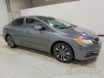 Czwarte zdjęcie samochodu z boku: 2013 HONDA CIVIC EX VIN:2HGFB2F84DH516622 - miniatura