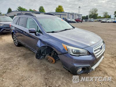 Czwarte zdjęcie samochodu z boku: 2017 SUBARU OUTBACK 2.5I LIMITED VIN:4S4BSANCXH3401881 - miniatura