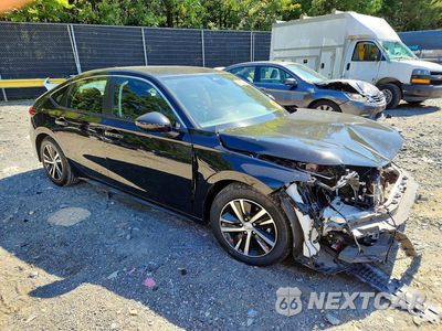 Czwarte zdjęcie samochodu z boku: 2023 HONDA CIVIC LX VIN:19XFL2H54PE016278 - miniatura