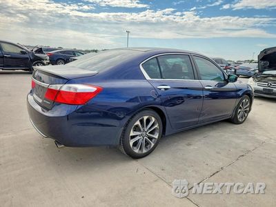 Trzecie zdjęcie samochodu z tyłu: 2014 HONDA ACCORD SPORT VIN:1HGCR2F50EA241383 - miniatura