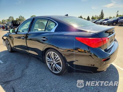 Drugie zdjęcie samochodu z przodu: 2016 INFINITI Q50 HYBRID VIN:JN1AV7AP5GM490029 - miniatura