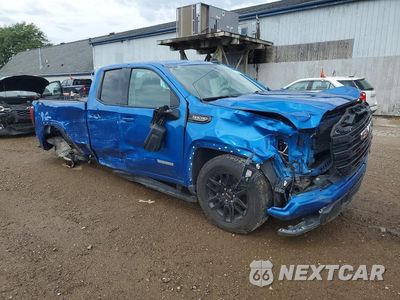 Czwarte zdjęcie samochodu z boku: 2022 GMC SIERRA K1500 ELEVATION VIN:1GTRUCED0NZ592852 - miniatura