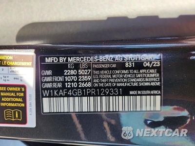 Zdjęcie 12 z 12 samochodu: 2023 MERCEDES-BENZ C 300 VIN:W1KAF4GB1PR129331 - miniatura