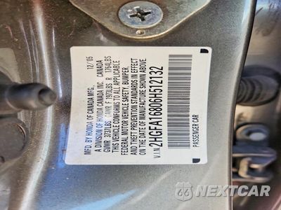 Zdjęcie 13 z 13 samochodu: 2006 HONDA CIVIC EX VIN:2HGFA16806H512132 - miniatura