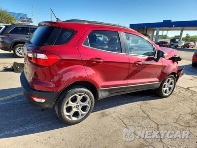 Trzecie zdjęcie samochodu z tyłu: 2022 FORD ECOSPORT SE VIN:MAJ6S3GL4NC460201 - miniatura
