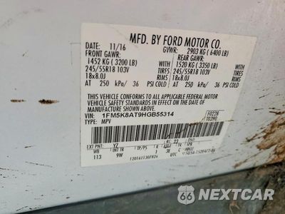Zdjęcie 13 z 13 samochodu: 2017 FORD EXPLORER POLICE INTERCEPTOR VIN:1FM5K8AT9HGB55314 - miniatura