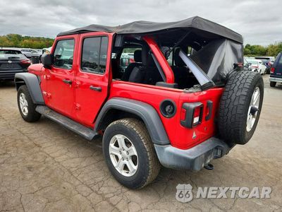 Drugie zdjęcie samochodu z przodu: 2019 JEEP WRANGLER UNLIMITED SPORT VIN:1C4HJXDG6KW538749 - miniatura