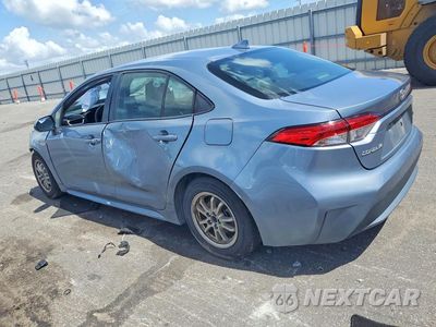 Drugie zdjęcie samochodu z przodu: 2020 TOYOTA COROLLA LE VIN:JTDEBRBE2LJ021928 - miniatura