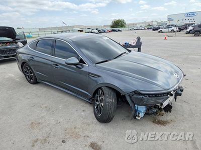 Czwarte zdjęcie samochodu z boku: 2025 HYUNDAI SONATA SEL VIN:KMHL64JA4SA437454 - miniatura
