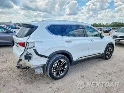 Trzecie zdjęcie samochodu z tyłu: 2020 HYUNDAI SANTA FE LIMITED 2.0T VIN:5NMS53AA7LH281656 - miniatura