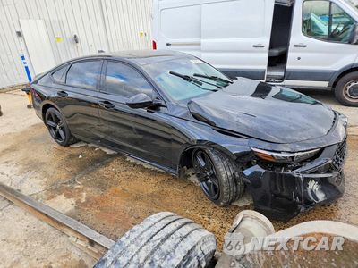 Czwarte zdjęcie samochodu z boku: 2024 HONDA ACCORD HYBRID SPORT-L VIN:1HGCY2F79RA044352 - miniatura