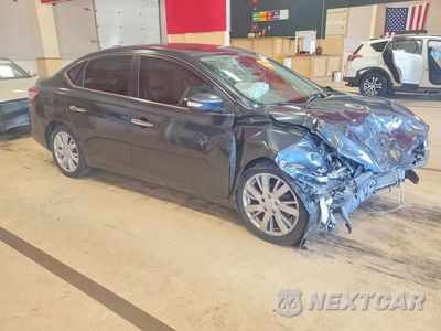 Czwarte zdjęcie samochodu z boku: 2014 NISSAN SENTRA S VIN:3N1AB7AP8EL606565 - miniatura