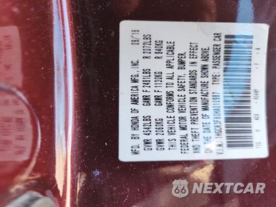 Zdjęcie 12 z 12 samochodu: 2017 HONDA ACCORD EXL VIN:1HGCR3F80HA010987 - miniatura