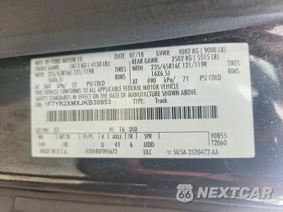 Zdjęcie 13 z 13 samochodu: 2018 FORD TRANSIT T-250 VIN:1FTYR2XMXJKB30953 - miniatura