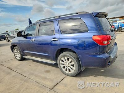 Drugie zdjęcie samochodu z przodu: 2010 TOYOTA SEQUOIA LIMITED VIN:5TDJY5G16AS029946 - miniatura