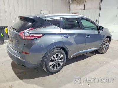 Trzecie zdjęcie samochodu z tyłu: 2015 NISSAN MURANO SL VIN:5N1AZ2MG3FN260042 - miniatura