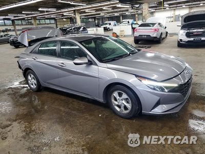 Czwarte zdjęcie samochodu z boku: 2023 HYUNDAI ELANTRA SE VIN:KMHLL4AG2PU578347 - miniatura