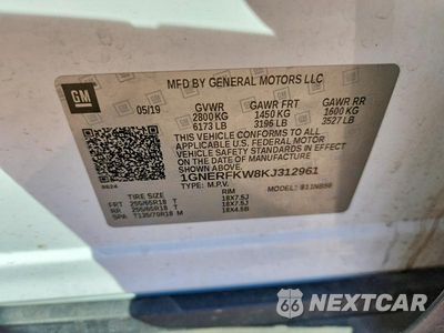 Zdjęcie 12 z 12 samochodu: 2019 CHEVROLET TRAVERSE LS VIN:1GNERFKW8KJ312961 - miniatura