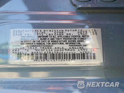 Zdjęcie 12 z 12 samochodu: 2026 NISSAN SENTRA SV VIN:3N1AB9CV5TY245531 - miniatura