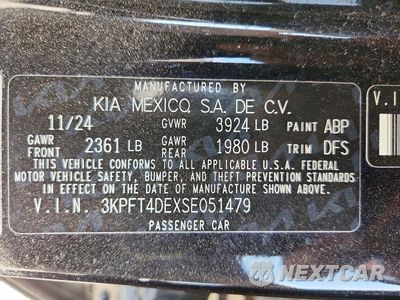Zdjęcie 12 z 12 samochodu: 2025 KIA K4 LXS VIN:3KPFT4DEXSE051479 - miniatura