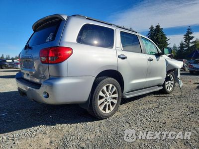 Trzecie zdjęcie samochodu z tyłu: 2012 TOYOTA SEQUOIA LIMITED VIN:5TDJY5G13CS064933 - miniatura