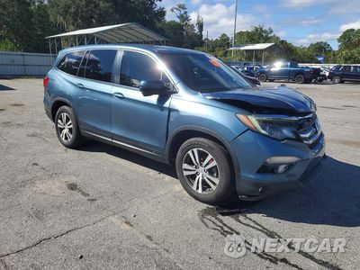 Czwarte zdjęcie samochodu z boku: 2016 HONDA PILOT EXL VIN:5FNYF5H52GB040638 - miniatura