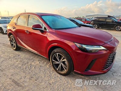 Czwarte zdjęcie samochodu z boku: 2023 LEXUS RX 350 PREMIUM VIN:2T2BAMBAXPC019735 - miniatura