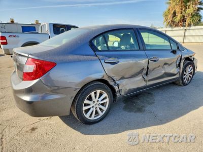 Trzecie zdjęcie samochodu z tyłu: 2012 HONDA CIVIC EX VIN:JHMFB2F80CS006417 - miniatura