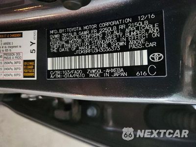 Zdjęcie 12 z 12 samochodu: 2017 TOYOTA PRIUS TWO VIN:JTDKBRFU3H3036373 - miniatura