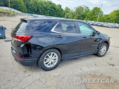Trzecie zdjęcie samochodu z tyłu: 2022 CHEVROLET EQUINOX LT VIN:3GNAXUEV6NL215556 - miniatura