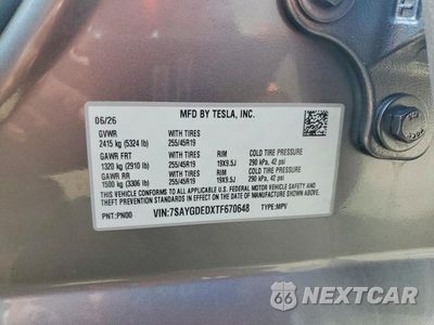 Zdjęcie 13 z 13 samochodu: 2026 TESLA MODEL Y VIN:7SAYGDEDXTF670648 - miniatura
