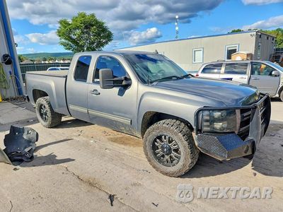 Czwarte zdjęcie samochodu z boku: 2011 CHEVROLET SILVERADO K1500 LT VIN:1GCRKSE33BZ417496 - miniatura