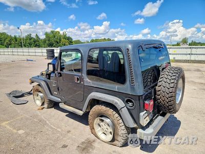 Drugie zdjęcie samochodu z przodu: 2000 JEEP WRANGLER / TJ SPORT VIN:1J4FA49S4YP757998 - miniatura