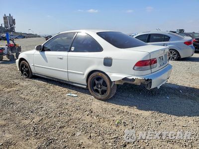 Drugie zdjęcie samochodu z przodu: 2000 HONDA CIVIC EX VIN:1HGEJ8243YL030297 - miniatura