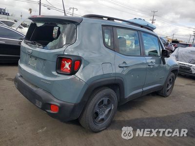 Trzecie zdjęcie samochodu z tyłu: 2017 JEEP RENEGADE SPORT VIN:ZACCJAABXHPE45951 - miniatura