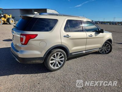 Trzecie zdjęcie samochodu z tyłu: 2017 FORD EXPLORER LIMITED VIN:1FM5K7F89HGD99964 - miniatura