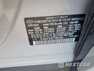 Zdjęcie 12 z 12 samochodu: 2026 HYUNDAI IONIQ 9 SEL VIN:7YAMUFS30TY001342 - miniatura