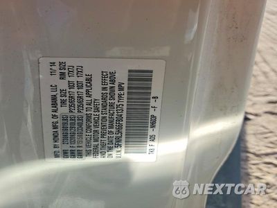 Zdjęcie 13 z 13 samochodu: 2015 HONDA ODYSSEY EXL VIN:5FNRL5H66FB041375 - miniatura
