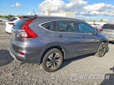 Trzecie zdjęcie samochodu z tyłu: 2016 HONDA CR-V TOURING VIN:5J6RM4H9XGL064460 - miniatura