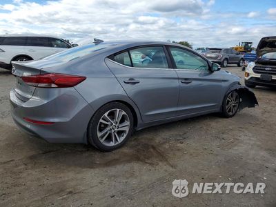 Trzecie zdjęcie samochodu z tyłu: 2018 HYUNDAI ELANTRA LIMITED VIN:5NPD84LF8JH291448 - miniatura