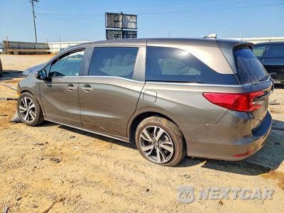 Drugie zdjęcie samochodu z przodu: 2022 HONDA ODYSSEY TOURING VIN:5FNRL6H81NB039619 - miniatura