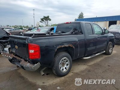 Trzecie zdjęcie samochodu z tyłu: 2010 CHEVROLET SILVERADO C1500 LS VIN:1GCSCREA0AZ298259 - miniatura
