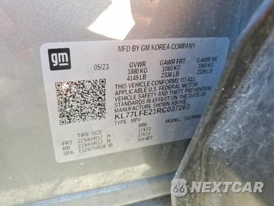 Zdjęcie 13 z 13 samochodu: 2024 CHEVROLET TRAX LS VIN:KL77LFE21RC037263 - miniatura