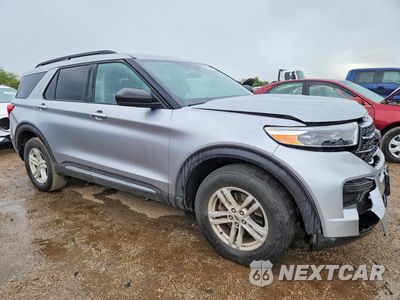 Czwarte zdjęcie samochodu z boku: 2020 FORD EXPLORER XLT VIN:1FMSK8DH2LGD14208 - miniatura